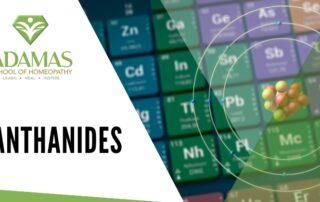 Adamas School of Homeopathy. Los Angeles School of Homeopathy. Seminar on Lanthanides